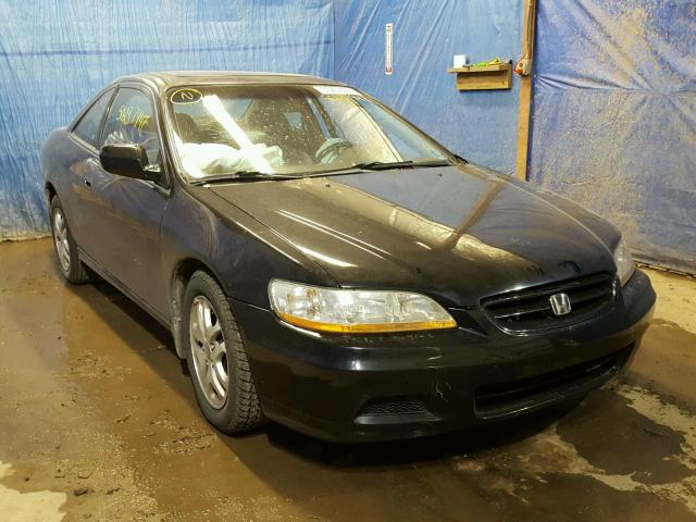 1HGCG22541A018608 - 2001 HONDA ACCORD EX BLACK photo 1