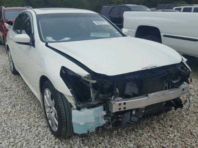 JN1CV6AP1CM622412 - 2012 INFINITI G37 BASE WHITE photo 1