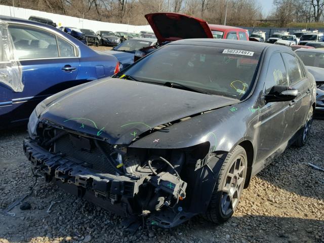 19UUA76568A034719 - 2008 ACURA TL TYPE S BLACK photo 2