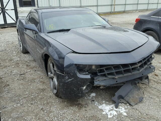 2G1FB1E31D9156131 - 2013 CHEVROLET CAMARO LT GRAY photo 1