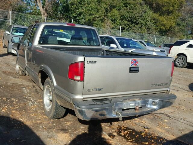 1GCCS19X0W8172472 - 1998 CHEVROLET S TRUCK S1 TAN photo 3