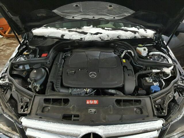 WDDGF8AB2DR258975 - 2013 MERCEDES-BENZ C 300 4MAT GRAY photo 7