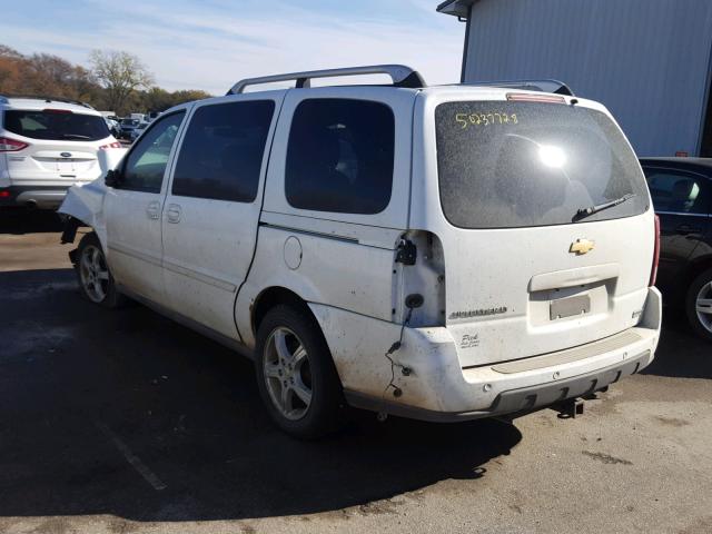 1GNDX33L25D257625 - 2005 CHEVROLET UPLANDER L თეთრი ფოტო 3