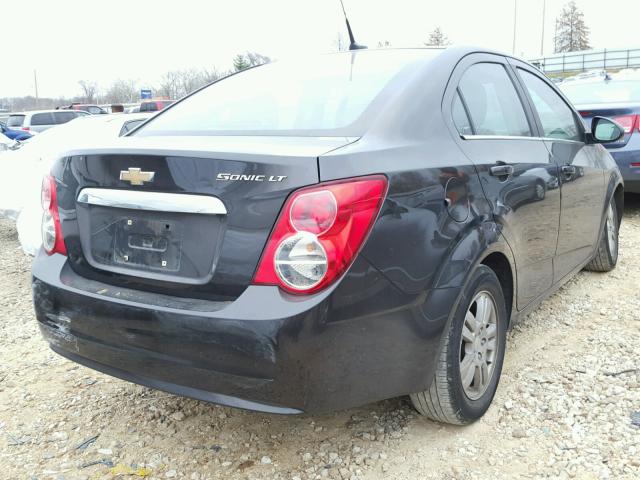 1G1JC5SH6D4193631 - 2013 CHEVROLET SONIC LT BROWN photo 4