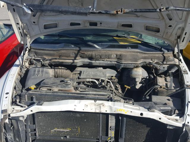 3D7KU28D53G713028 - 2003 DODGE RAM 2500 S WHITE photo 7