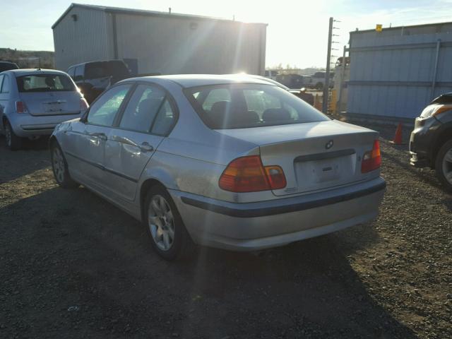 WBAET37463NH03407 - 2003 BMW 325 I SILVER photo 3