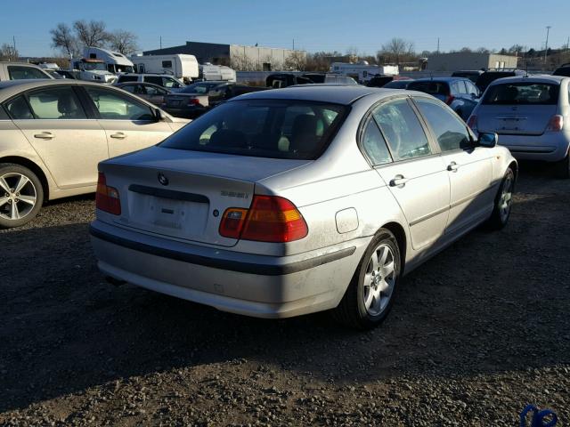 WBAET37463NH03407 - 2003 BMW 325 I SILVER photo 4