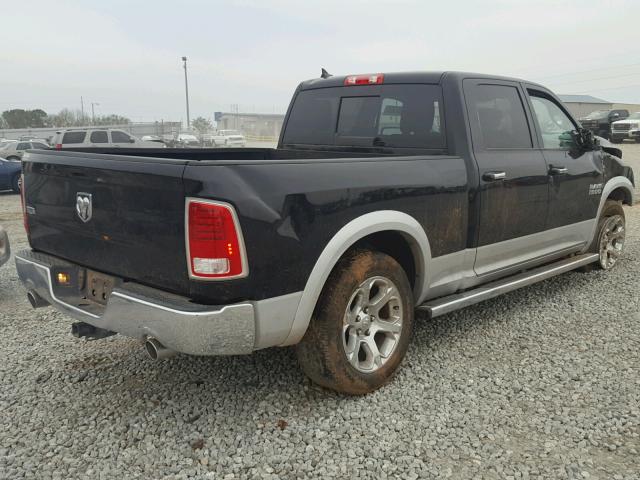 1C6RR6VT5ES363321 - 2014 RAM 1500 LARAM BLACK photo 4