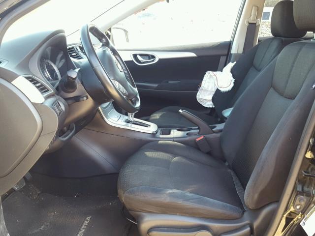 3N1AB7APXDL683257 - 2013 NISSAN SENTRA S BLACK photo 5