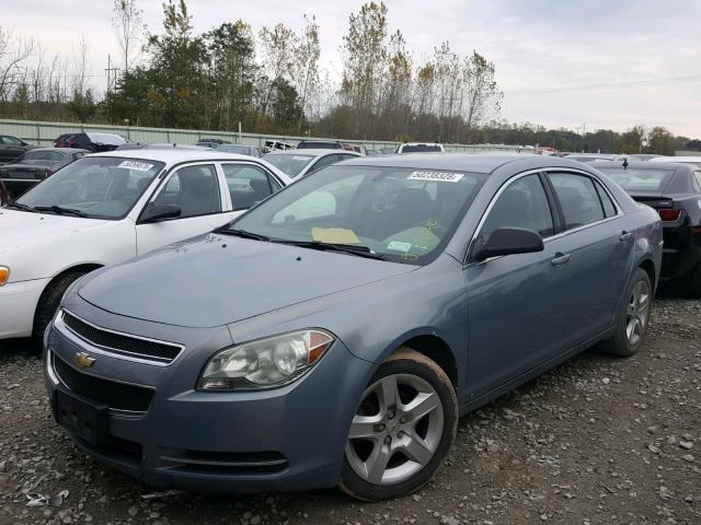 1G1ZG57B494225690 - 2009 CHEVROLET MALIBU LS ნაცრისფერი ფოტო 2