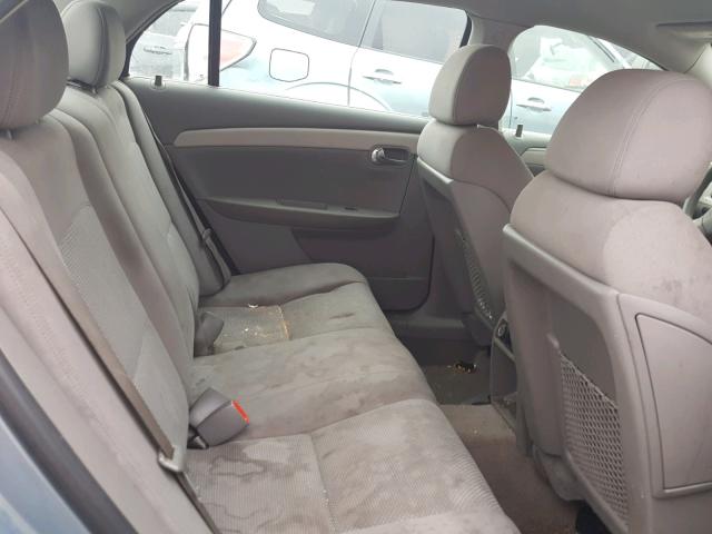 1G1ZG57B494225690 - 2009 CHEVROLET MALIBU LS ნაცრისფერი ფოტო 6