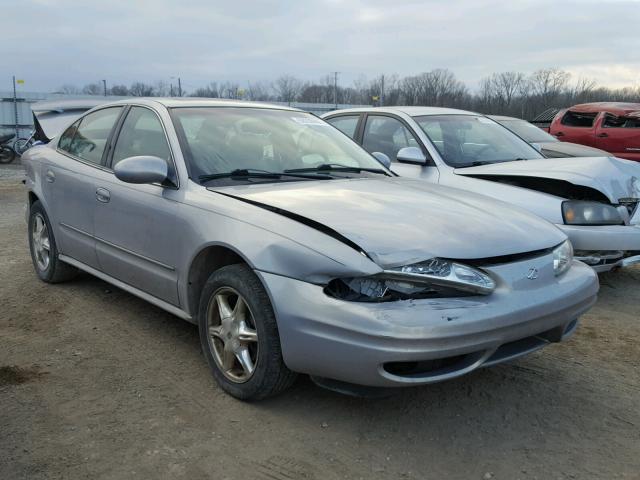 1G3NF52EXYC331494 - 2000 OLDSMOBILE ALERO GLS SILVER photo 1