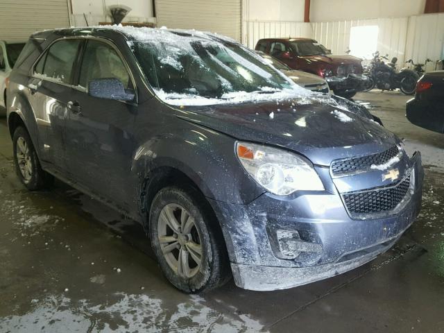 2GNFLCEK8D6375653 - 2013 CHEVROLET EQUINOX LS BLUE photo 1