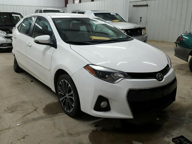 5YFBURHE1GP515882 - 2016 TOYOTA COROLLA L WHITE photo 1