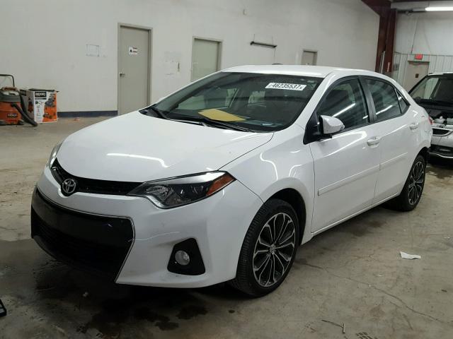 5YFBURHE1GP515882 - 2016 TOYOTA COROLLA L WHITE photo 2