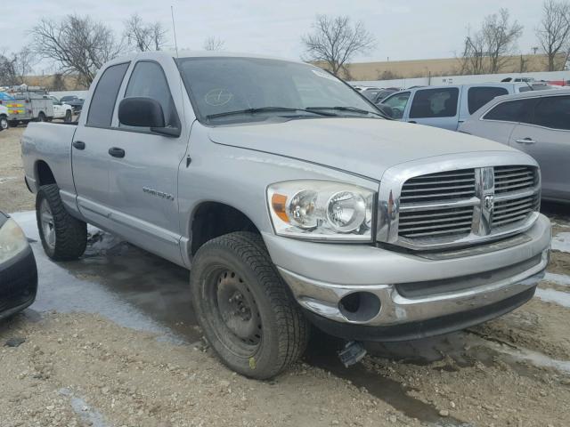 1D7HU18P67S181737 - 2007 DODGE RAM 1500 S SILVER photo 1