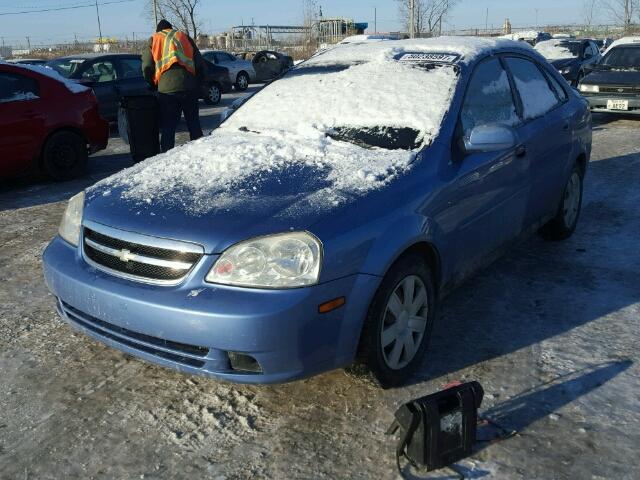 KL1JD52Z94K940199 - 2004 CHEVROLET OPTRA BLUE photo 2