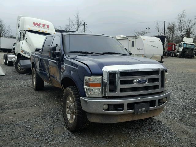 1FTSW2BR3AEA27311 - 2010 FORD F250 SUPER BLUE photo 1