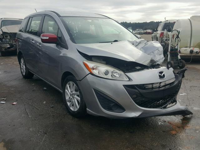 JM1CW2BL6D0155138 - 2013 MAZDA 5 SILVER photo 1