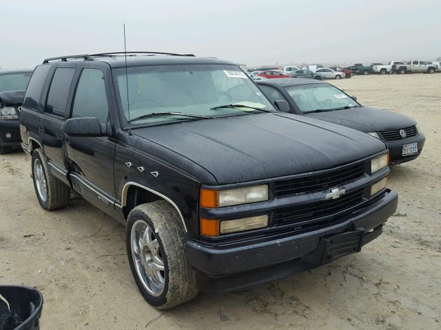 1GNEK13R4VJ397656 - 1997 CHEVROLET TAHOE K150 BLACK photo 1