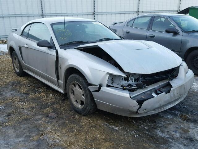 1FAFP40471F109432 - 2001 FORD MUSTANG SILVER photo 1