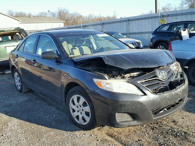 4T1BF3EK3BU138528 - 2011 TOYOTA CAMRY BASE BLACK photo 1