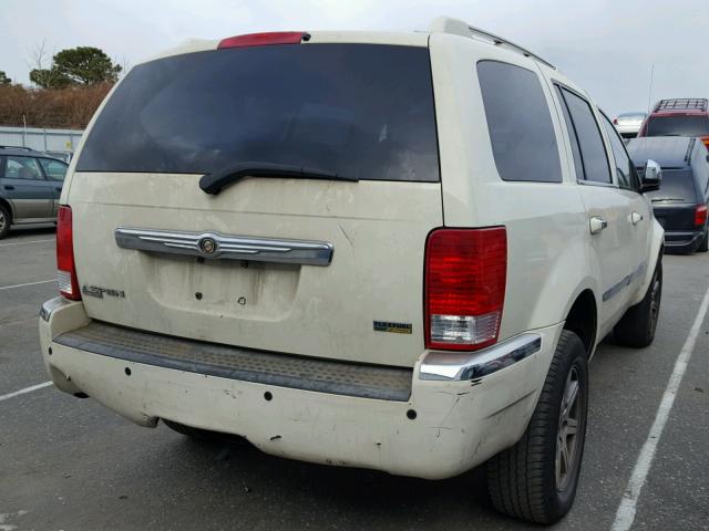 1A8HX58P27F511190 - 2007 CHRYSLER ASPEN LIMI WHITE photo 4