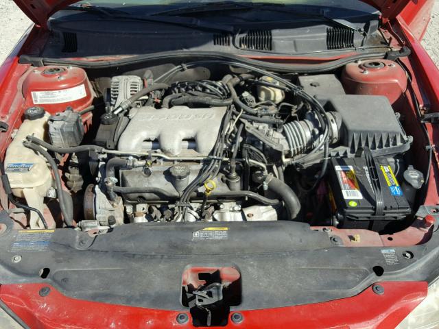 1G2NF52E24M604615 - 2004 PONTIAC GRAND AM S წითელი ფოტო 7