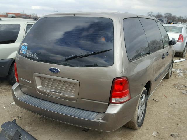 2FMZA50665BA46858 - 2005 FORD FREESTAR S TAN photo 4