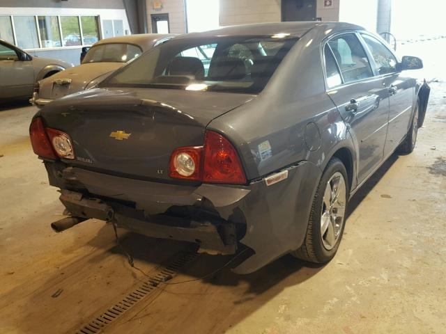 1G1ZH57B69F215518 - 2009 CHEVROLET MALIBU 1LT GRAY photo 4