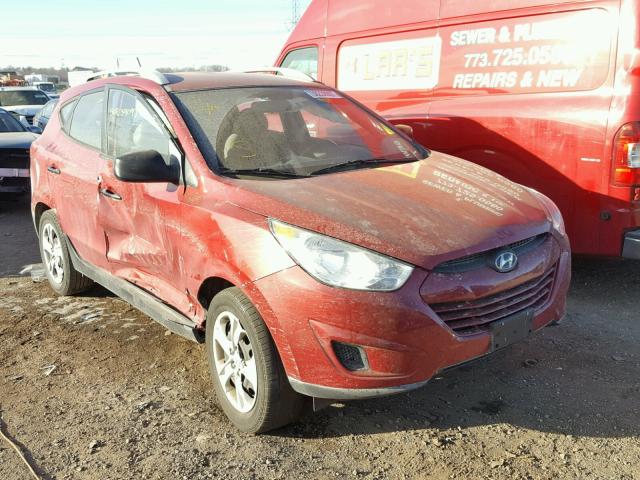 KM8JT3AB3BU160197 - 2011 HYUNDAI TUCSON GL RED photo 1