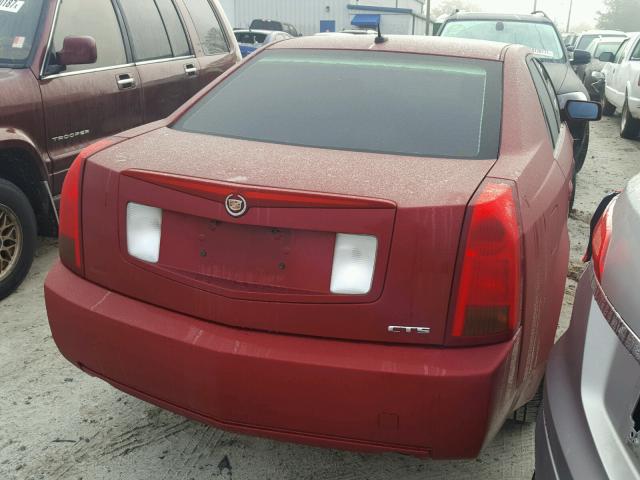 1G6DP577760147554 - 2006 CADILLAC CTS HI FEA RED photo 4