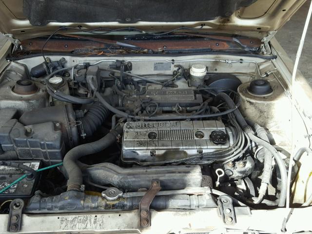 JA3CR56V9MZ042220 - 1991 MITSUBISHI GALANT LS TAN photo 7