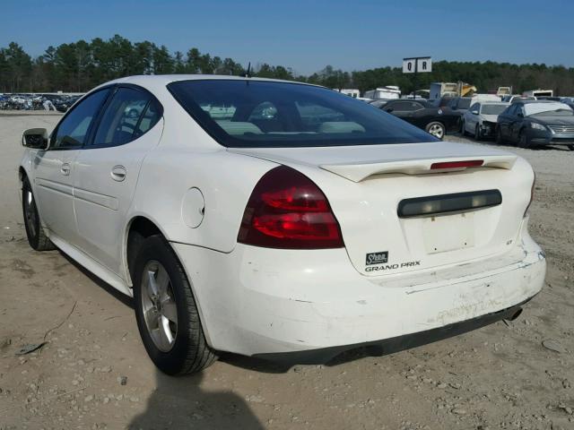 2G2WP552361120082 - 2006 PONTIAC GRAND PRIX WHITE photo 3