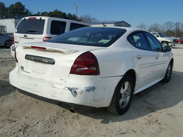 2G2WP552361120082 - 2006 PONTIAC GRAND PRIX WHITE photo 4