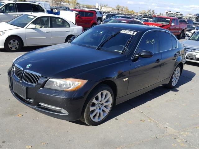 WBAVD53598A252895 - 2008 BMW 335 XI BLACK photo 2