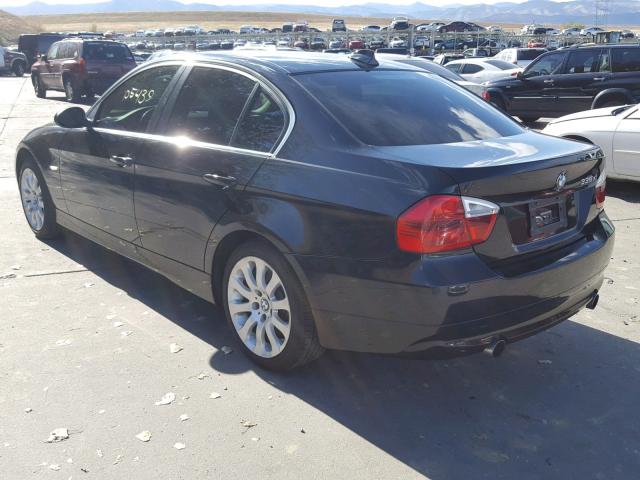 WBAVD53598A252895 - 2008 BMW 335 XI BLACK photo 3