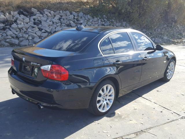 WBAVD53598A252895 - 2008 BMW 335 XI BLACK photo 4