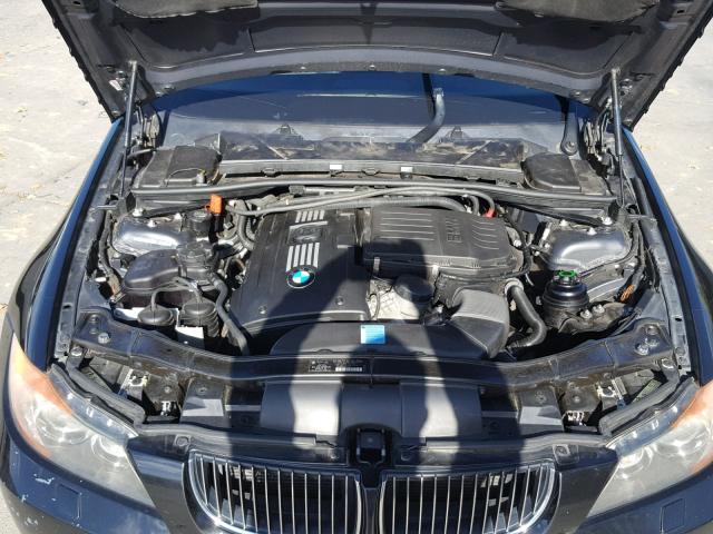 WBAVD53598A252895 - 2008 BMW 335 XI BLACK photo 7