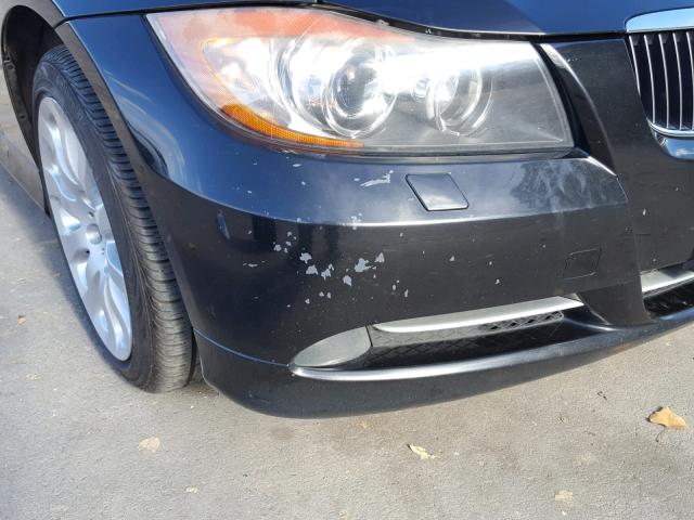 WBAVD53598A252895 - 2008 BMW 335 XI BLACK photo 9