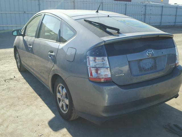 JTDKB20U940047194 - 2004 TOYOTA PRIUS GRAY photo 3