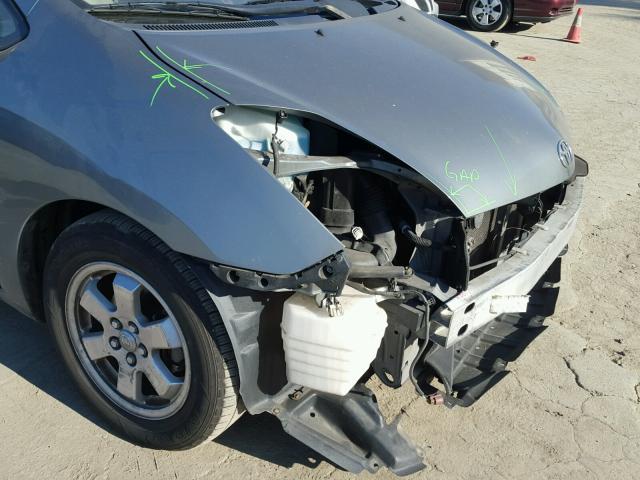 JTDKB20U940047194 - 2004 TOYOTA PRIUS GRAY photo 9