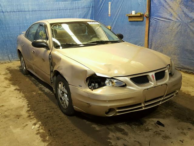 1G2NE52E85M110022 - 2005 PONTIAC GRAND AM S GOLD photo 1