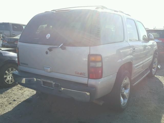 1GKEC13T25J155759 - 2005 GMC YUKON BEIGE photo 4