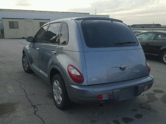 3A8FY48B38T124769 - 2008 CHRYSLER PT CRUISER BLUE photo 3