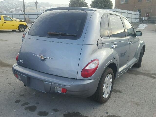 3A8FY48B38T124769 - 2008 CHRYSLER PT CRUISER BLUE photo 4