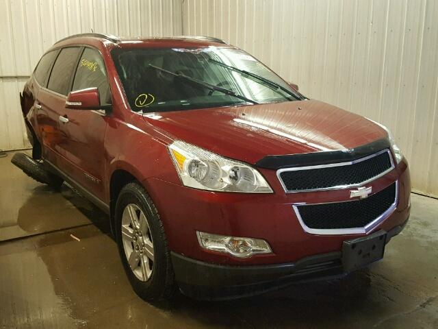 1GNLVGED5AS100143 - 2010 CHEVROLET TRAVERSE L RED photo 1