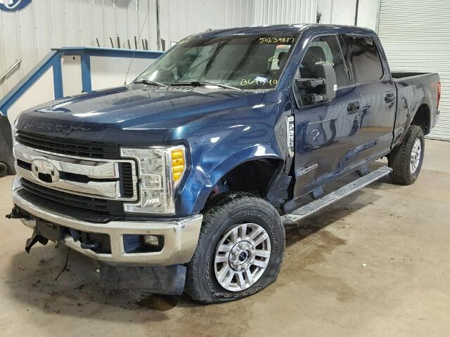 1FT7W2BT7HEB64540 - 2017 FORD F250 SUPER BLUE photo 2