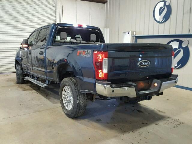 1FT7W2BT7HEB64540 - 2017 FORD F250 SUPER BLUE photo 3