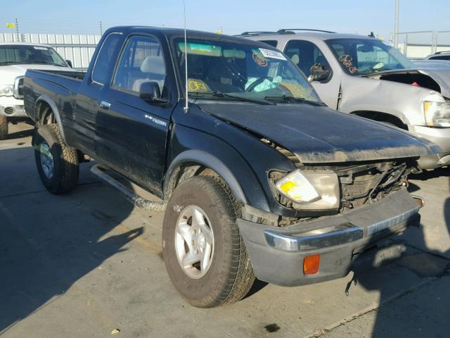 4TAWN72N7WZ114221 - 1998 TOYOTA TACOMA XTR BLACK photo 1